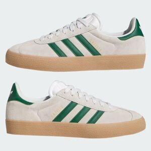 adidas Originals Gazelle ADV Crystal White Gum (Men's) 8.5 US 8 UK 42 EUR JP5858
